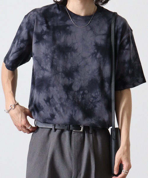 CROSS & STITCH(クロスステッチ)の「CROSS & STITCH 6.2オンス タイダイ 半袖 Tシャツ(Tシャツ/カットソー・メンズ・ブラック/ピンク/オレンジ/ネイビー・M/L/XXL/XL)」の9枚目の写真