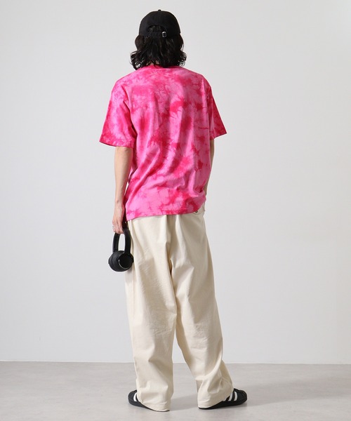 CROSS & STITCH(クロスステッチ)の「CROSS & STITCH 6.2オンス タイダイ 半袖 Tシャツ(Tシャツ/カットソー・メンズ・ブラック/ピンク/オレンジ/ネイビー・M/L/XXL/XL)」の17枚目の写真