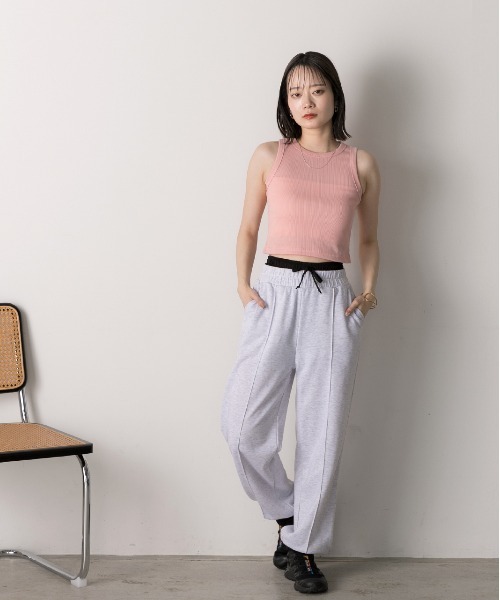 ad thie(アドティエ)の「ドローストリング ショートパンツ(その他パンツ・レディース・ライトブルー/ブラック・FREE)」の21枚目の写真