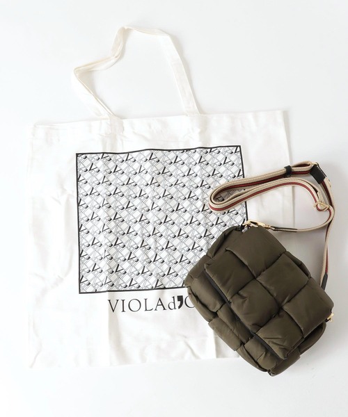ナイロンボンディングメッシュショルダーバッグ【VIOLAd'ORO