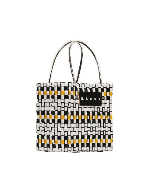 MARNI MARKET（マルニマーケット）の「ミニバスケットバッグ（かごバッグ・レディース・レモン・FREE）」の2枚目の写真