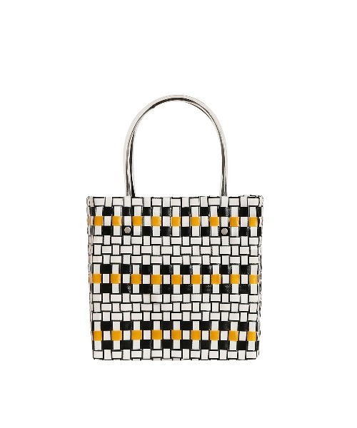 MARNI MARKET（マルニマーケット）の「ミニバスケットバッグ（かごバッグ・レディース・レモン・FREE）」の3枚目の写真