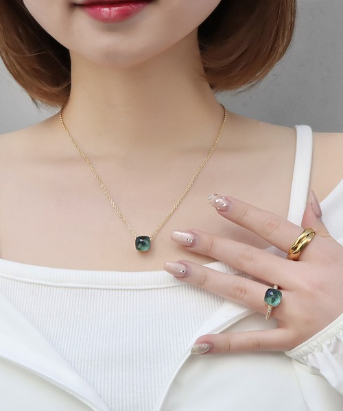 blackdia ocean（ブラックダイヤオーシャン）の「blackdia ocean ジルコニアクォーツリング（リング・レディース・ローズ/クリア/シャンパン/ブルー系その他2/ブルー系その他/パープル系その他/レッド系その他/グリーン系その他/ブラック/エメラルド/ライトグリーン系・15号/18号/13号/11号）」の15枚目の写真