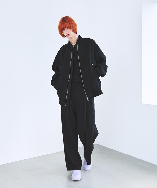 STERNBERG ウールギャバボンバージャケット STERNBERG（スタンバーグ）の「ウールギャバボンバージャケット