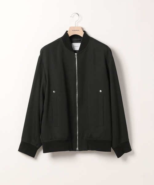 ウールギャバボンバージャケット（ブルゾン）｜STERNBERG（スタンバーグ）