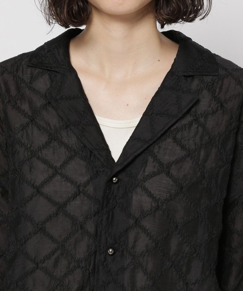 niko and...(ニコアンド)の「シアージャガードシャツ(シャツ/ブラウス・レディース・ブルー/ホワイト/ブラック・FREE)」の19枚目の写真