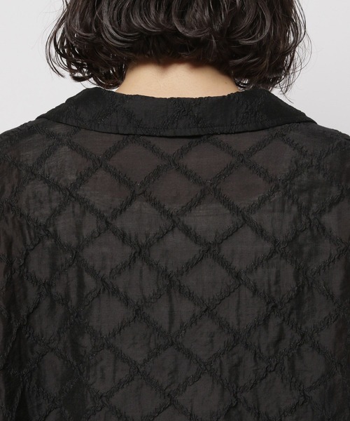 niko and...(ニコアンド)の「シアージャガードシャツ(シャツ/ブラウス・レディース・ブルー/ホワイト/ブラック・FREE)」の20枚目の写真