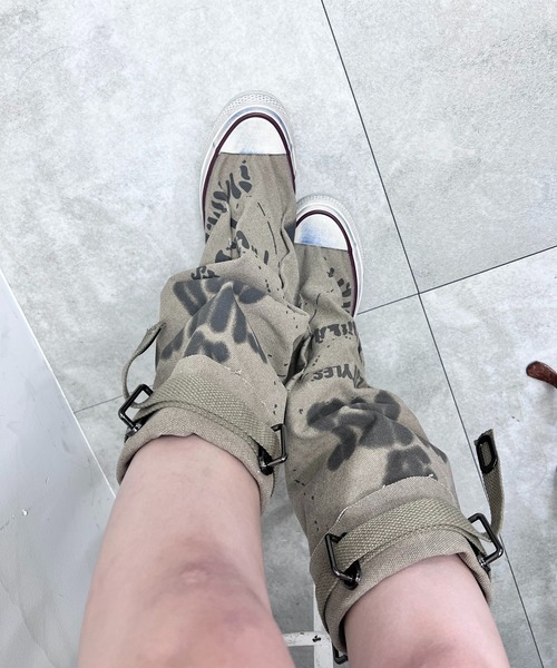 Figments（フィグメンツ）の「キャンバスブーツ（ブーツ・レディース・カーキ/ブラック・MEDIUM/SMALL）」の14枚目の写真