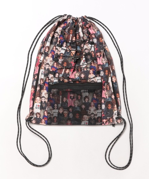 ASSORT DRAW CORD KNAPSACK/アソートドローコードナップサック（バック