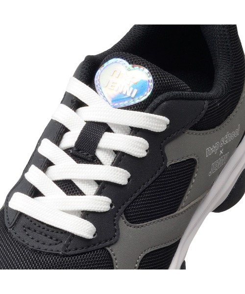 n☆p school（ニコプチスクール）の「n☆p school×JENNI/キッズスニーカー/ニコプチスクール 072（スニーカー・キッズ・ブラック/マルチ/ベージュ・20.0cm/21.0cm/21.5cm/22.0cm/22.5cm/23.0cm/23.5cm/24.0cm/24.5cm/19.0cm）」の11枚目の写真