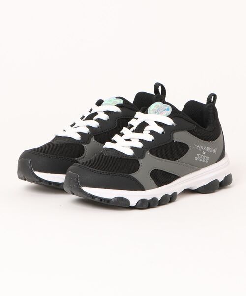 n☆p school（ニコプチスクール）の「n☆p school×JENNI/キッズスニーカー/ニコプチスクール 072（スニーカー・キッズ・ブラック/マルチ/ベージュ・20.0cm/21.0cm/21.5cm/22.0cm/22.5cm/23.0cm/23.5cm/24.0cm/24.5cm/19.0cm）」の6枚目の写真