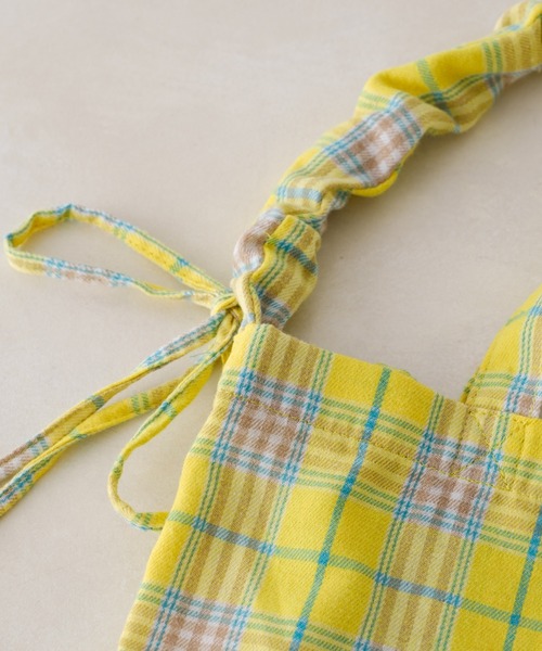 BIRTHDAY BAR（バースデイバー）の「【SAHIR サヒール】2WAY Shoulder Shirring Totebag（トートバッグ・レディース・オレンジ/イエロー・フリー）」の10枚目の写真