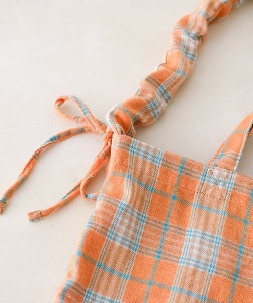 BIRTHDAY BAR（バースデイバー）の「【SAHIR サヒール】2WAY Shoulder Shirring Totebag（トートバッグ・レディース・オレンジ/イエロー・フリー）」の17枚目の写真