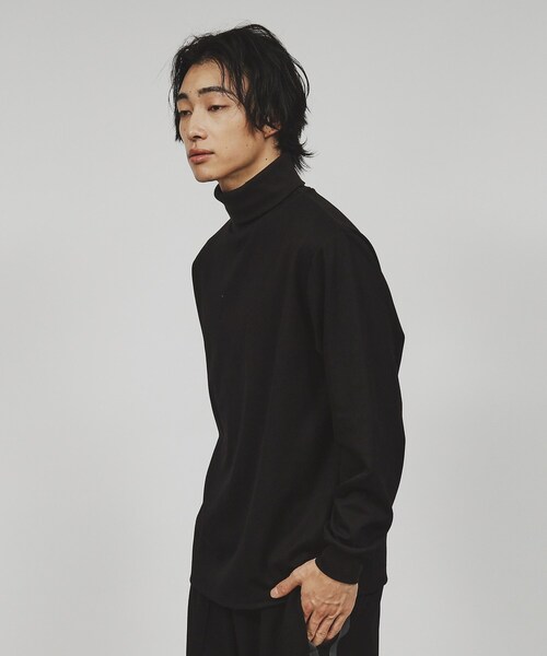 tk.TAKEO KIKUCHI（ティーケータケオキクチ）の「スマートタートルネックプルオーバー（Tシャツ/カットソー・メンズ・ホワイト/ブラック/ネイビー・03/02/01）」の16枚目の写真