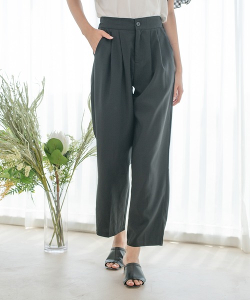 Jayro(ジャイロ)の「テーパードパンツ(その他パンツ・レディース・ベージュ/ネイビー/グリーン/ピンク/ブラック・FREE)」の2枚目の写真