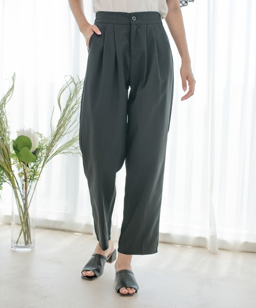 Jayro(ジャイロ)の「テーパードパンツ(その他パンツ・レディース・ベージュ/ネイビー/グリーン/ピンク/ブラック・FREE)」の8枚目の写真