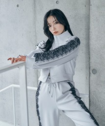 ANDGEEBEE | レースライントラックジャケット(ジャージ)