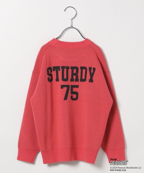 セール】[おうちで洗える!!]【SNOOPY＆FRIENDS 】ピーナッツニット