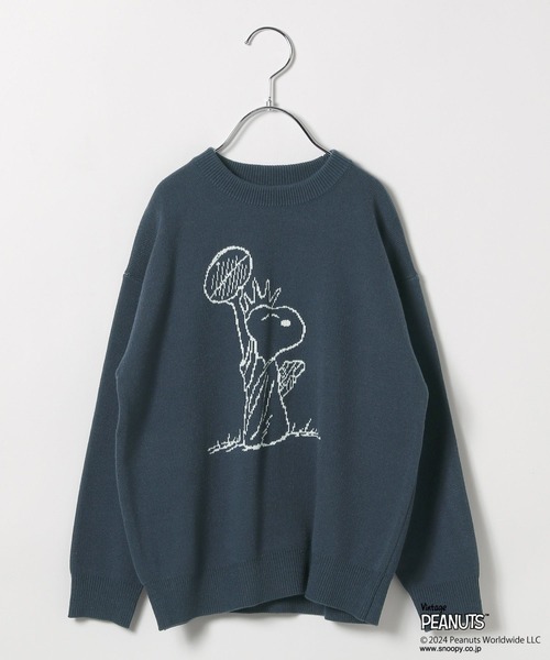 つじっこさま専用 セール】[おうちで洗える!!]【SNOOPY＆FRIENDS 】ピーナッツニット