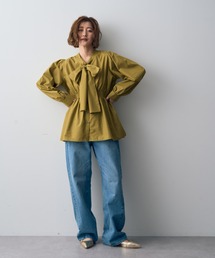 YECCA VECCA | ルーズストレートデニムパンツ(デニムパンツ)