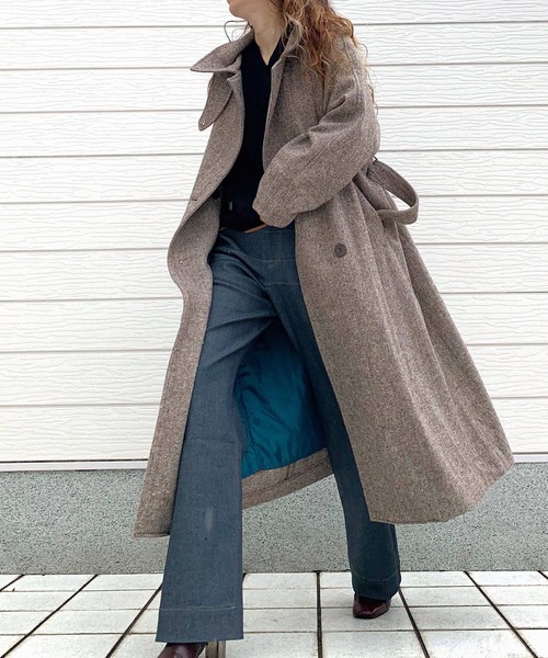 Q（キュー）の「バイカラーボーダーラインデニム（デニムパンツ・レディース・グレー・SMALL/MEDIUM/LARGE）」の9枚目の写真