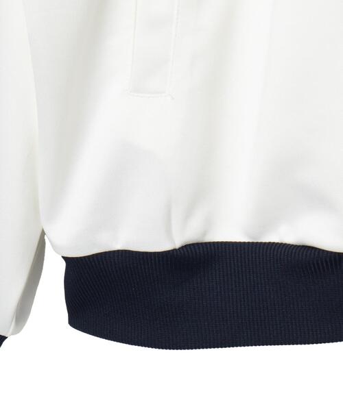 FILA（フィラ）の「∴WEGO/別注FILAライントラックジャケット（ジャージ・メンズ・ブラック/オフホワイト・LARGE/MEDIUM）」の21枚目の写真