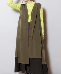 OSMOSIS | イレギュラーヘムロングジレ(ベスト)