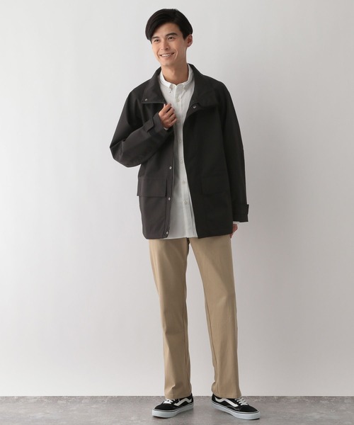 GLOBAL WORK Smile Seed Store（グローバルワーク スマイルシードストア）の「透湿防水スタンドブルゾン/131458（ブルゾン・メンズ・ブラック/チャコール・SMALL/MEDIUM/LARGE/X-LARGE）」の17枚目の写真