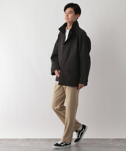 GLOBAL WORK Smile Seed Store（グローバルワーク スマイルシードストア）の「透湿防水スタンドブルゾン/131458（ブルゾン・メンズ・ブラック/チャコール・SMALL/MEDIUM/LARGE/X-LARGE）」の18枚目の写真