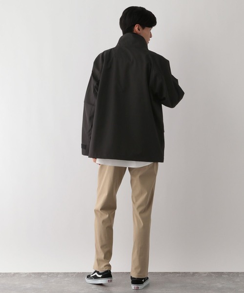GLOBAL WORK Smile Seed Store（グローバルワーク スマイルシードストア）の「透湿防水スタンドブルゾン/131458（ブルゾン・メンズ・ブラック/チャコール・SMALL/MEDIUM/LARGE/X-LARGE）」の19枚目の写真