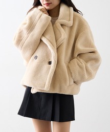 【MAGASIN DE MODE Chou Chou】テディボア ショートジャケット ブルゾン 31904A431 XNN