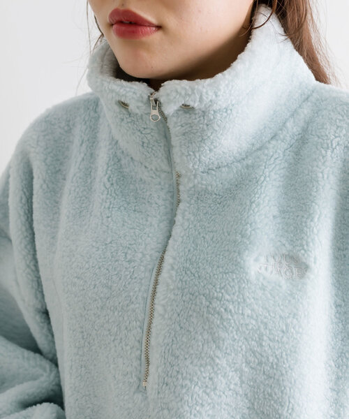 OLIVE des OLIVE（オリーブデオリーブ）の「ボアチュニック（Tシャツ/カットソー・レディース・ネイビー/ベージュ/サックスブルー/オフホワイト・FREE）」の22枚目の写真