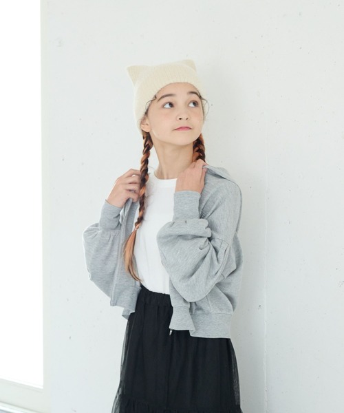 GLOBAL WORK(グローバルワーク)の「イージーDRYラメパーカー/139197(パーカー・キッズ・ブラック/杢グレー・140cm/160cm/150cm/130cm)」の5枚目の写真