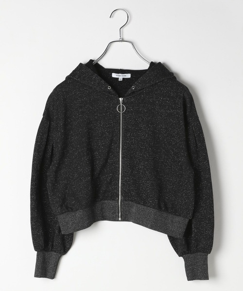 GLOBAL WORK(グローバルワーク)の「イージーDRYラメパーカー/139197(パーカー・キッズ・ブラック/杢グレー・140cm/160cm/150cm/130cm)」の7枚目の写真