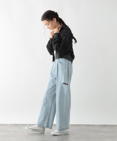 GLOBAL WORK(グローバルワーク)の「イージーDRYラメパーカー/139197(パーカー・キッズ・ブラック/杢グレー・140cm/160cm/150cm/130cm)」の20枚目の写真