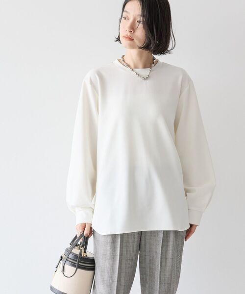 ◆タックプルオーバー セール】バックタックロングプルオーバー（Tシャツ/カットソー