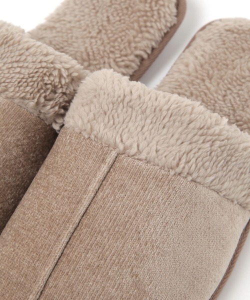 BAYFLOW（ベイフロー）の「[洗濯可能!!]BF無地ルームシューズ（ルームシューズ/スリッパ・レディース・ベージュ/グレー・LARGE/MEDIUM）」の3枚目の写真