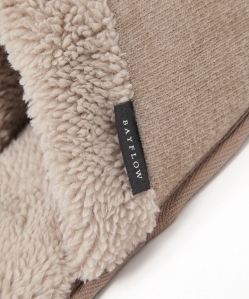 BAYFLOW（ベイフロー）の「[洗濯可能!!]BF無地ルームシューズ（ルームシューズ/スリッパ・レディース・ベージュ/グレー・LARGE/MEDIUM）」の4枚目の写真