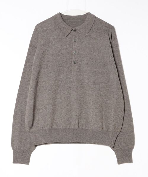 crepuscule（クレプスキュール）の「crepuscule H-G L/S Knit Polo