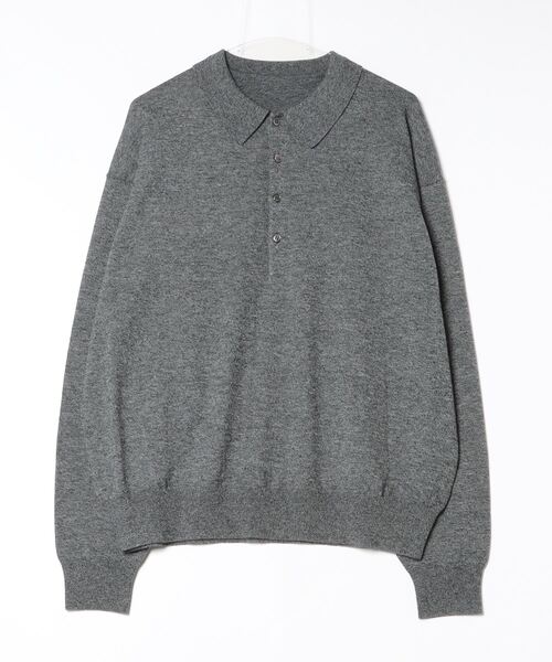 crepuscule（クレプスキュール）の「crepuscule H-G L/S Knit Polo