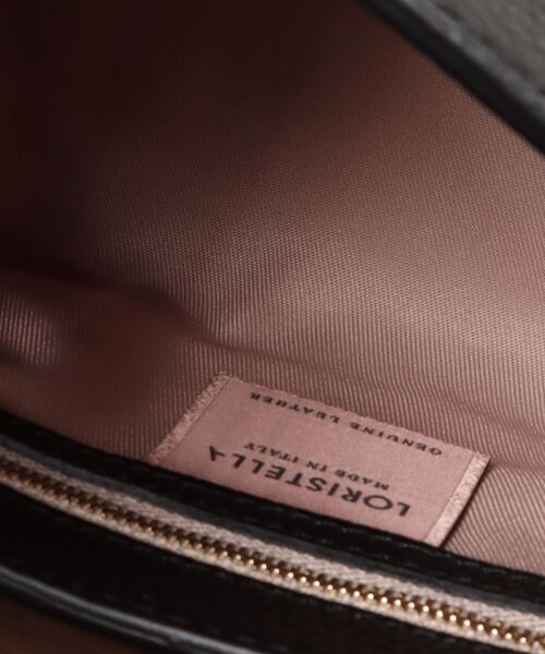 LORISTELLA（ロリステッラ）の「【LORISTELLA/ロリステッラ】BETH MINI ベスミニ ハンドバッグ　ショルダー ワンハンドル バッグ（ショルダーバッグ・レディース・クリーム/チャコールグレー/グレー/ライトブラウン/ブラック/ブラウン/モカ・FREE）」の10枚目の写真