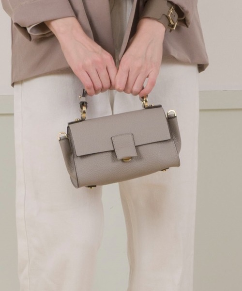 LORISTELLA（ロリステッラ）の「【LORISTELLA/ロリステッラ】BETH MINI ベスミニ ハンドバッグ　ショルダー ワンハンドル バッグ（ショルダーバッグ・レディース・クリーム/チャコールグレー/グレー/ライトブラウン/ブラック/ブラウン/モカ・FREE）」の3枚目の写真