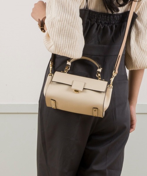 LORISTELLA ロリステッラ ベスミニ ハンドバッグ ローズゴールド LORISTELLA（ロリステッラ）の「【LORISTELLA/ロリステッラ】BETH MINI