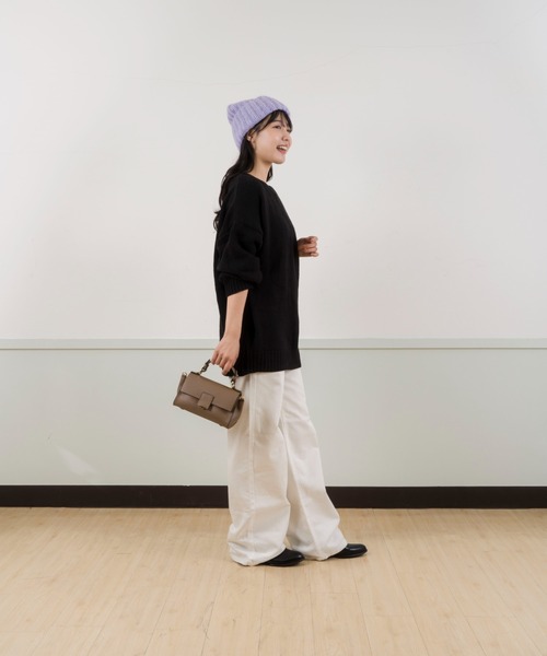 LORISTELLA（ロリステッラ）の「【LORISTELLA/ロリステッラ】BETH MINI ベスミニ ハンドバッグ　ショルダー ワンハンドル バッグ（ショルダーバッグ・レディース・クリーム/チャコールグレー/グレー/ライトブラウン/ブラック/ブラウン/モカ・FREE）」の22枚目の写真