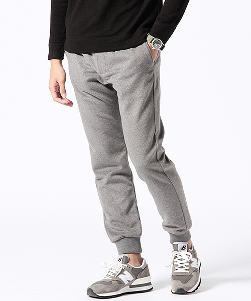 BEAMS(ビームス)の「BEAMS / ウール混 リブイージーパンツ(その他パンツ・メンズ・ライトグレー/ブラック・MEDIUM/LARGE/SMALL/X-LARGE)」の2枚目の写真
