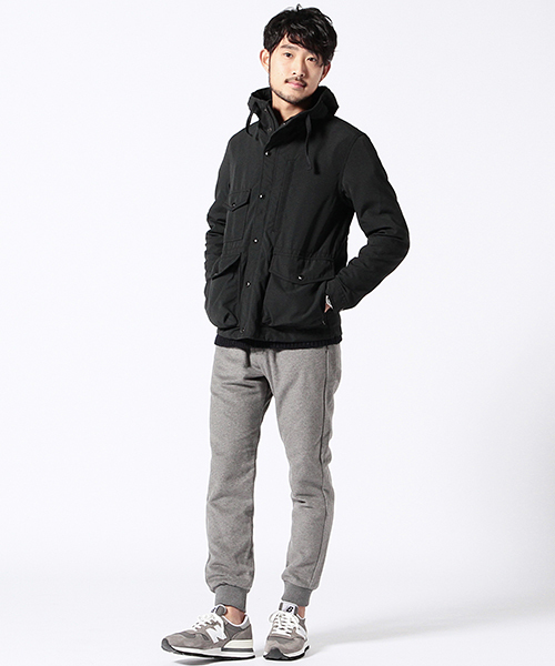 BEAMS(ビームス)の「BEAMS / ウール混 リブイージーパンツ(その他パンツ・メンズ・ライトグレー/ブラック・MEDIUM/LARGE/SMALL/X-LARGE)」の13枚目の写真