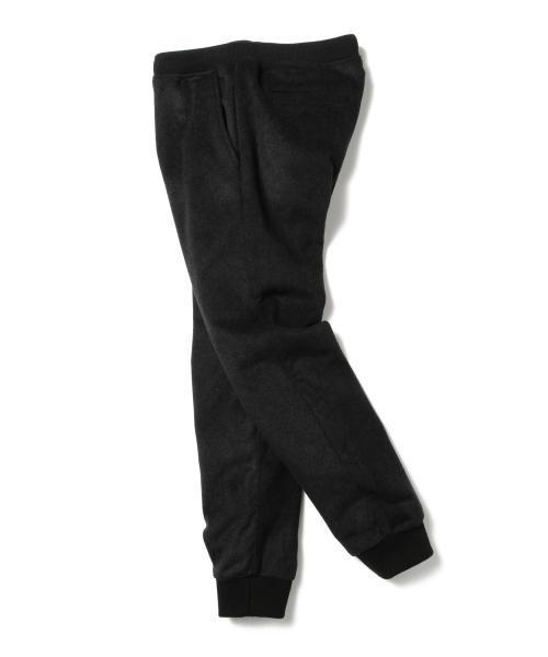 BEAMS(ビームス)の「BEAMS / ウール混 リブイージーパンツ(その他パンツ・メンズ・ライトグレー/ブラック・MEDIUM/LARGE/SMALL/X-LARGE)」の3枚目の写真
