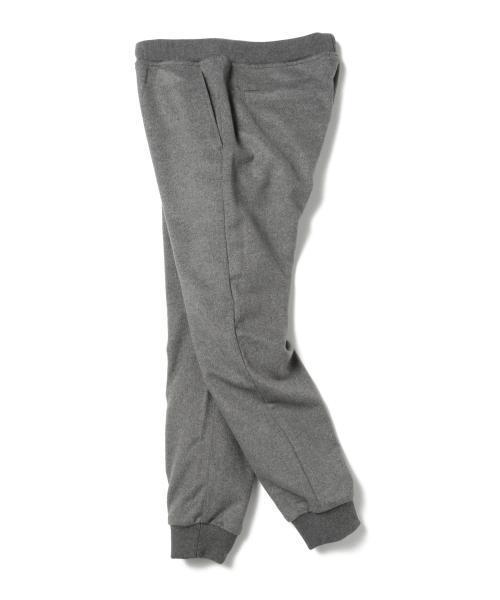 BEAMS(ビームス)の「BEAMS / ウール混 リブイージーパンツ(その他パンツ・メンズ・ライトグレー/ブラック・MEDIUM/LARGE/SMALL/X-LARGE)」の9枚目の写真