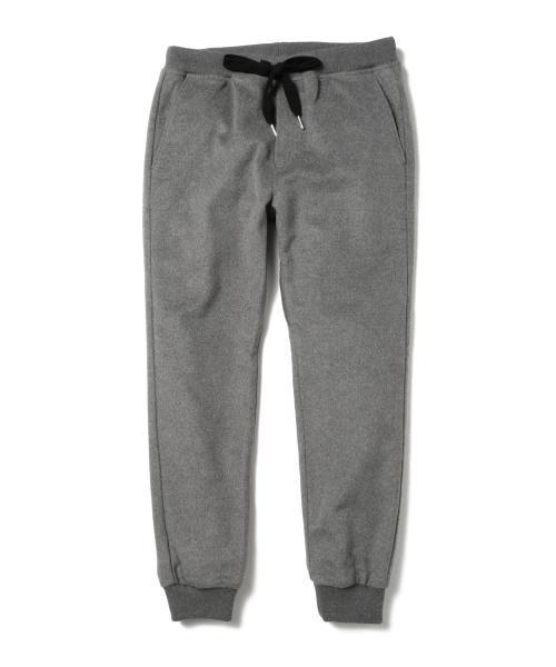 BEAMS(ビームス)の「BEAMS / ウール混 リブイージーパンツ(その他パンツ・メンズ・ライトグレー/ブラック・MEDIUM/LARGE/SMALL/X-LARGE)」の8枚目の写真