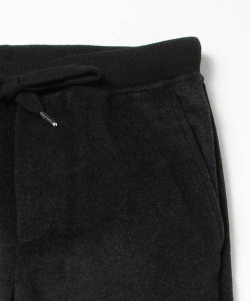 BEAMS(ビームス)の「BEAMS / ウール混 リブイージーパンツ(その他パンツ・メンズ・ライトグレー/ブラック・MEDIUM/LARGE/SMALL/X-LARGE)」の12枚目の写真